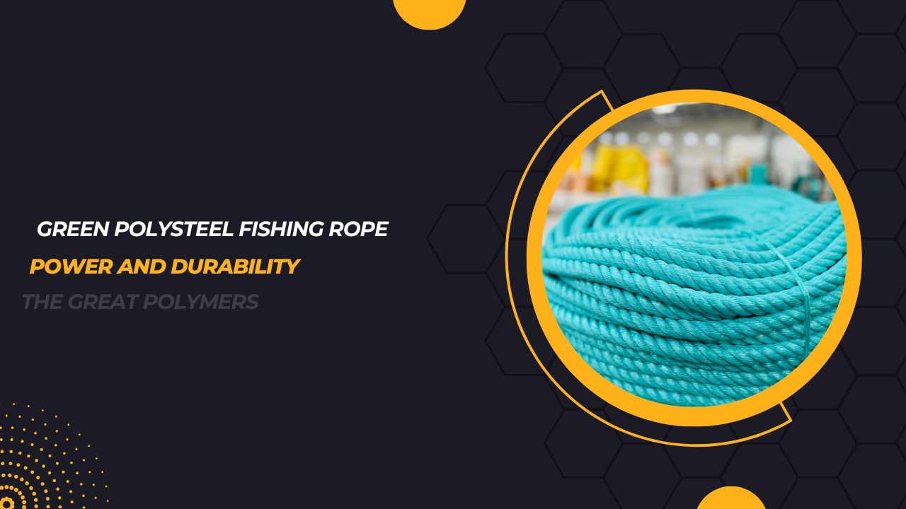 Green Polysteel Fishing Rope