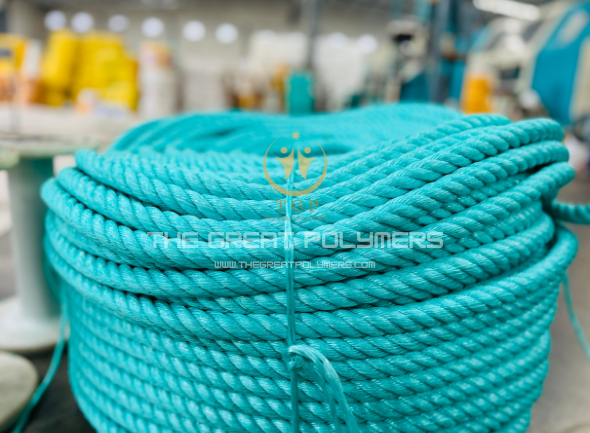 Green Polysteel Fishing Rope