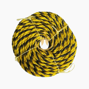 Pp Polypropylene Yellow Black Tiger Rope