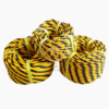 Pp Polypropylene Yellow Black Tiger Rope