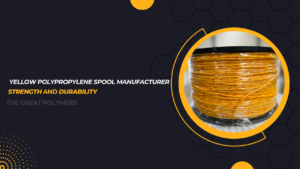 Yellow Polypropylene Spool Manufacture