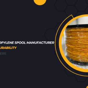 Yellow Polypropylene Spool Manufacture